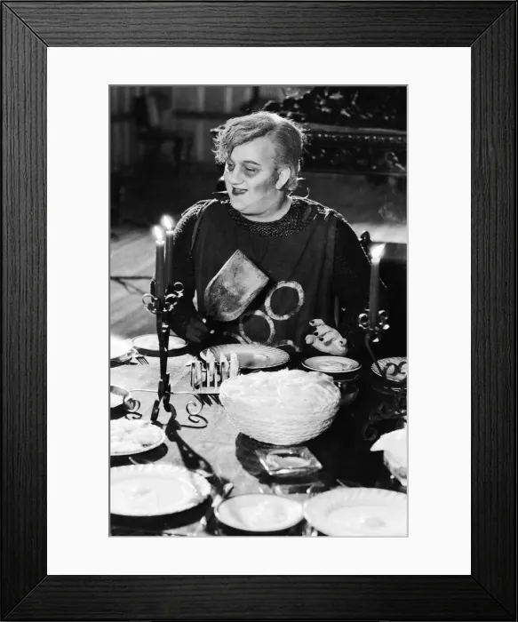 Framed Print : Filming of the fourth and final series of the BBC comedy satire show Framed Print : Filming of the fourth and final series of the BBC comedy satire show