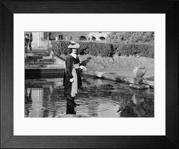 Framed Print : Filming of the fourth and final series of the BBC comedy satire show Framed Print : Filming of the fourth and final series of the BBC comedy satire show