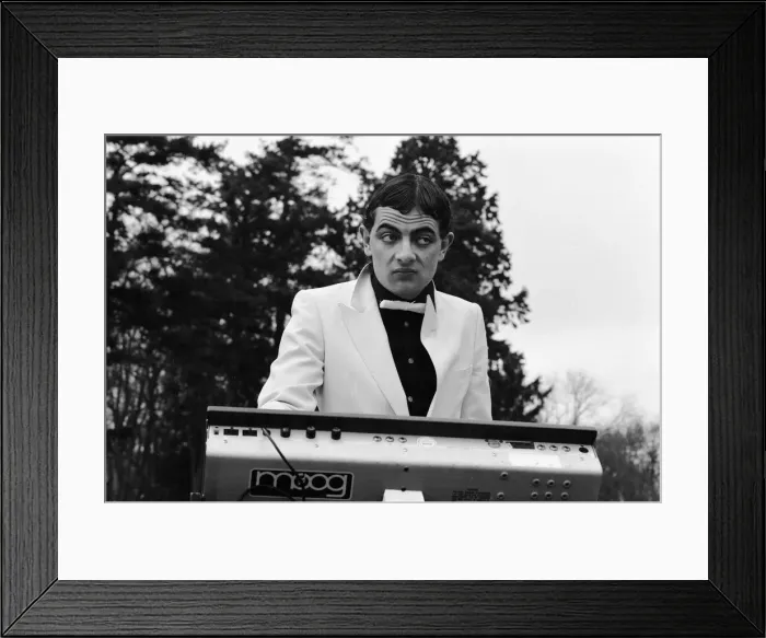 Framed Print : Filming of the fourth and final series of the BBC comedy satire show Framed Print : Filming of the fourth and final series of the BBC comedy satire show