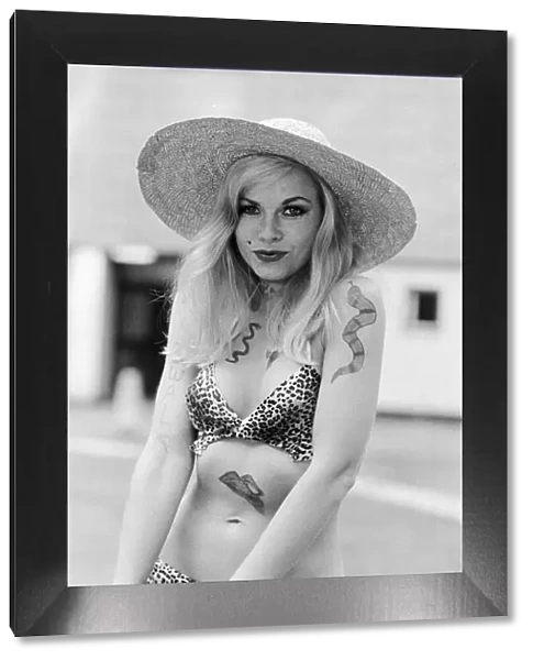 Australian actress and comedienne Pamela Stephenson, one of the stars of the BBC comedy