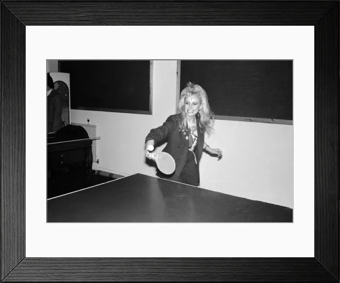 Framed Print : Filming of the fourth and final series of the BBC comedy satire show