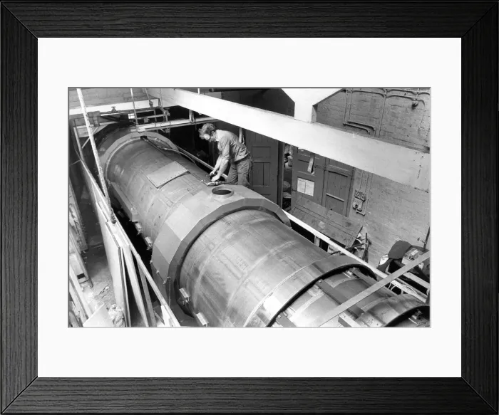 Framed Print : This is the largest washing machine in the country in June 1979