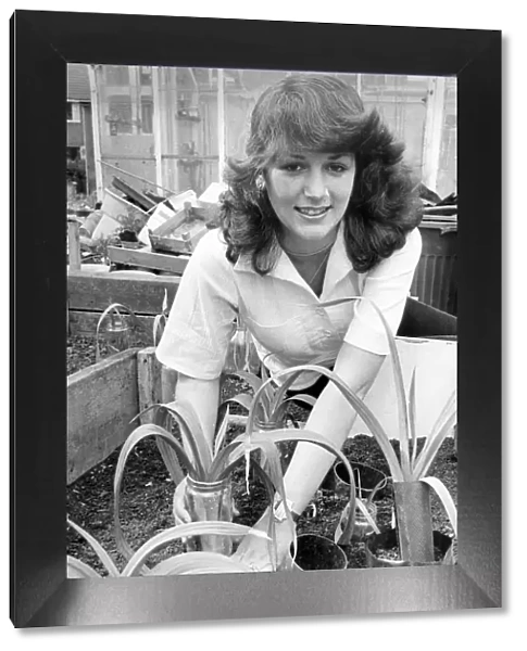Sandra Hewison is a founder member of the Boldon Colliery Ladies Leek Club in June 1979