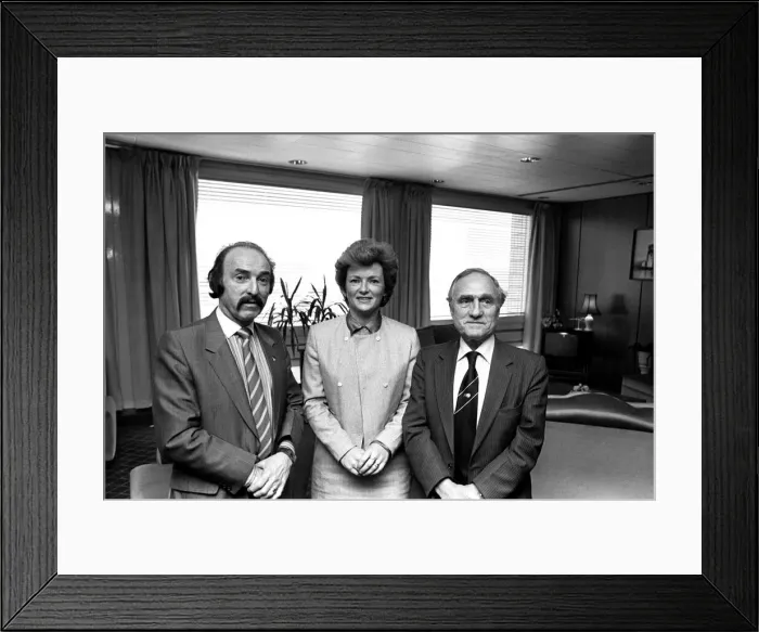 Framed Print : Glenys Kinnock who visited Tyneside to speak at a conference on Joint Action for Framed Print : Glenys Kinnock who visited Tyneside to speak at a conference on Joint Action for