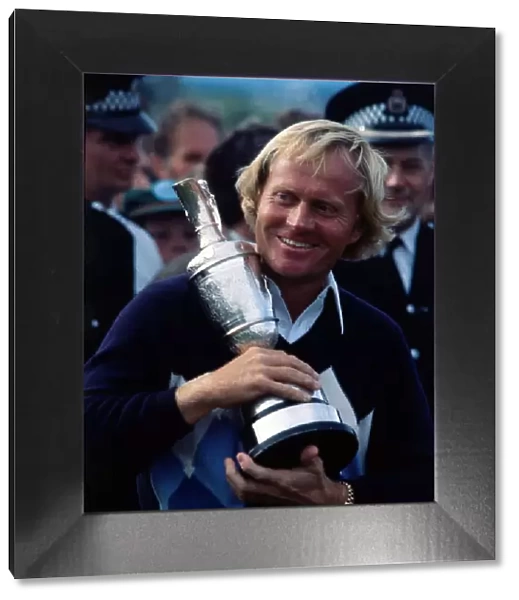 British Open 1978. St Andrews, Scotland, July 1978. Jack Nicklaus with Open Championship