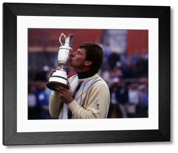 Framed Print : British Open Golf Tournament held from 16th to 19th July 1987 at Muirfield Golf Links in Framed Print : British Open Golf Tournament held from 16th to 19th July 1987 at Muirfield Golf Links in