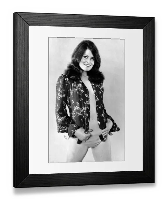Framed Print : Michelle Lane (21) model from Ayr 13th January 1972. Local Caption Michelle Framed Print : Michelle Lane (21) model from Ayr 13th January 1972. Local Caption Michelle
