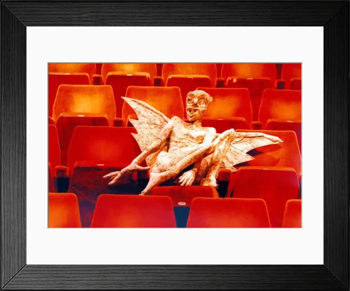 Framed Print : One of the props made especially for the Threepenny Opera which is on at the Newcastle