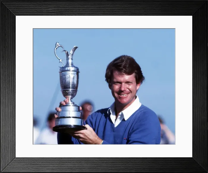Framed Print : British Open 1982. Royal Troon Golf Club, Troon, Scotland, July 1982