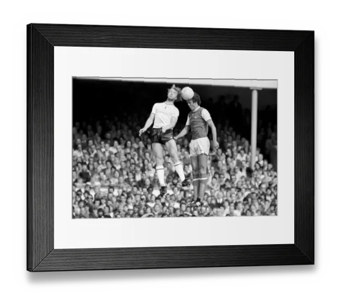 Framed Print : English League Division One match at Highbury. Arsenal 2 v Tottenham Hotspur 0 Framed Print : English League Division One match at Highbury. Arsenal 2 v Tottenham Hotspur 0