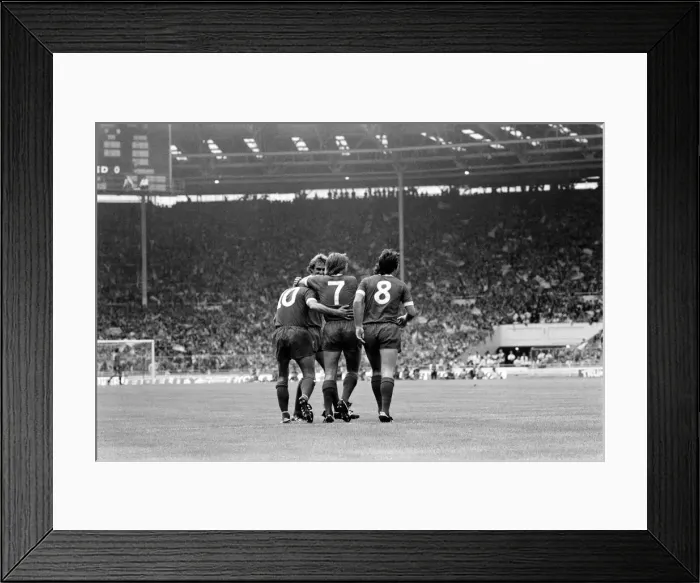 Framed Print : F. A Community Shield. Liverpool 1 v. West Ham United 0. August 1980 LF04-05-026