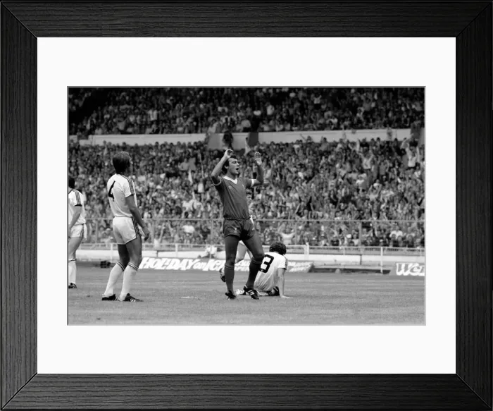Framed Print : F. A Community Shield. Liverpool 1 v. West Ham United 0. August 1980 LF04-05-119 Framed Print : F. A Community Shield. Liverpool 1 v. West Ham United 0. August 1980 LF04-05-119