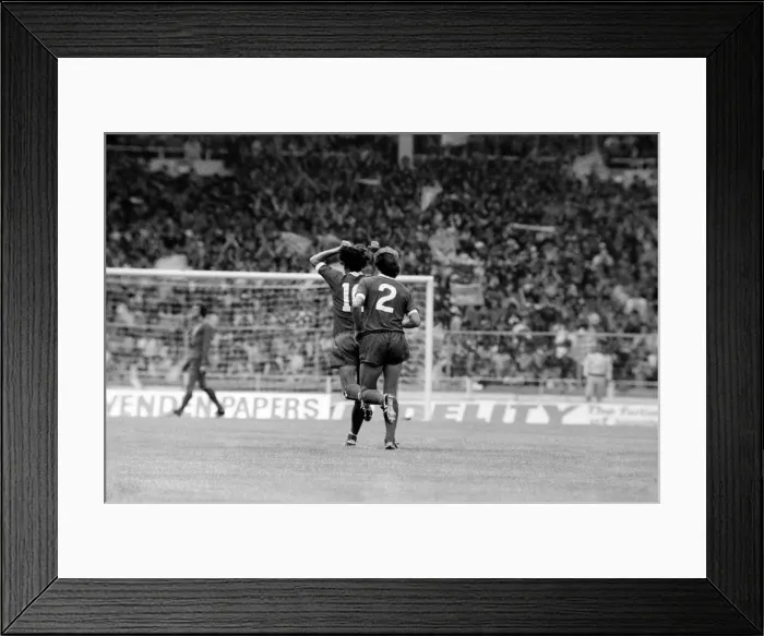 Framed Print : F. A Community Shield. Liverpool 1 v. West Ham United 0. August 1980 LF04-05-072 Framed Print : F. A Community Shield. Liverpool 1 v. West Ham United 0. August 1980 LF04-05-072