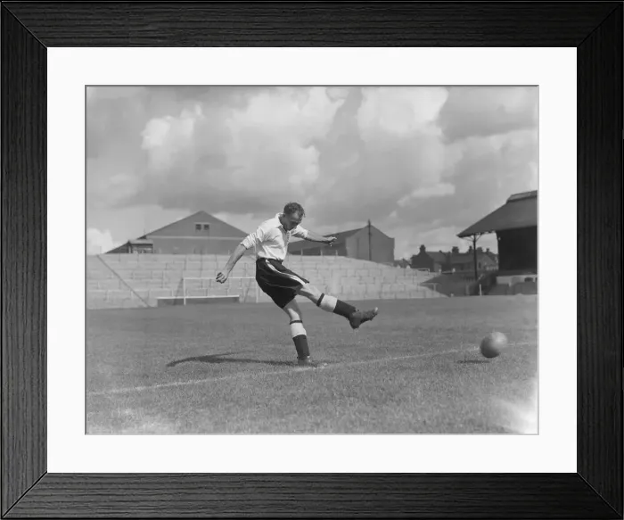 Framed Print : Football Fulham training August 1950 Reg Lowe 025686 / 3 Framed Print : Football Fulham training August 1950 Reg Lowe 025686 / 3