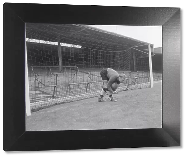 Football Wolverhampton Wanderers Goalkeeper Bert Williams August 1950