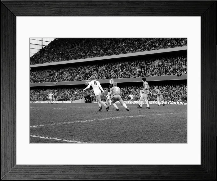 Framed Print : F. A Cup Football. Chelsea 2 v. Tottenham Hotspurs 3. F. A. Cup March 1982 LF08-16-196