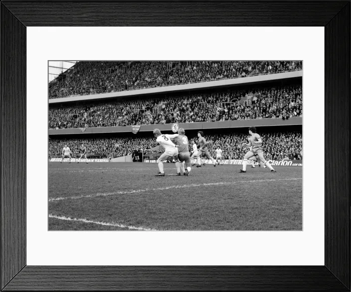 Framed Print : F. A Cup Football. Chelsea 2 v. Tottenham Hotspurs 3. F. A. Cup March 1982 LF08-16-197