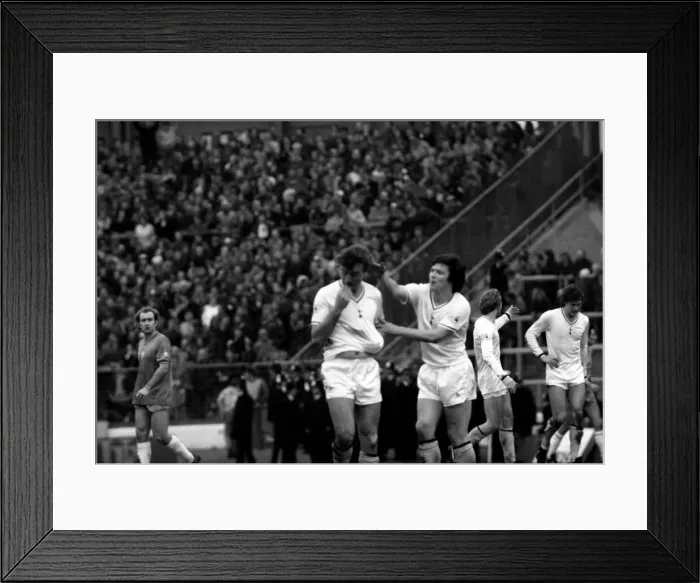 Framed Print : F. A Cup Football. Chelsea 2 v. Tottenham Hotspurs 3. F. A. Cup March 1982 LF08-16-165
