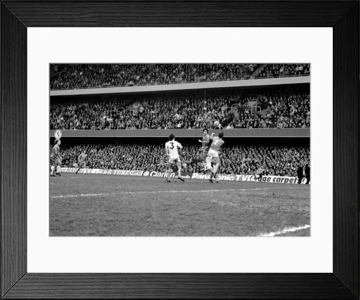 Framed Print : F. A Cup Football. Chelsea 2 v. Tottenham Hotspurs 3. F. A. Cup March 1982 LF08-16-003