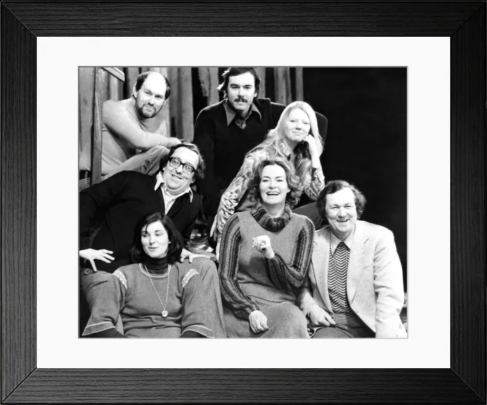 Framed Print : Members of the English National Opera Company which are appearing at the Sunderland