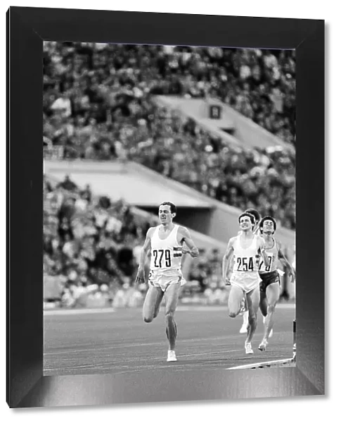 Mens 800 metres event final at the 1980 Summer Olympics in Moscow 26th July 1980