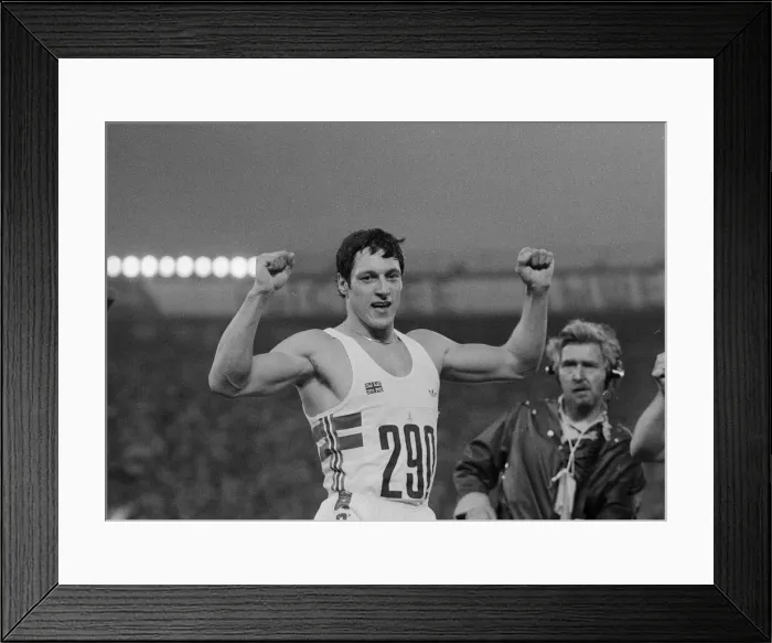 Framed Print : 1980 Olympic Games at the Central Lenin Stadium in Moscow, Soviet Union