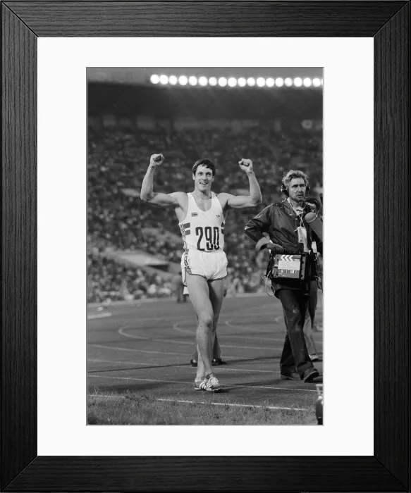 Framed Print : 1980 Olympic Games at the Central Lenin Stadium in Moscow, Soviet Union