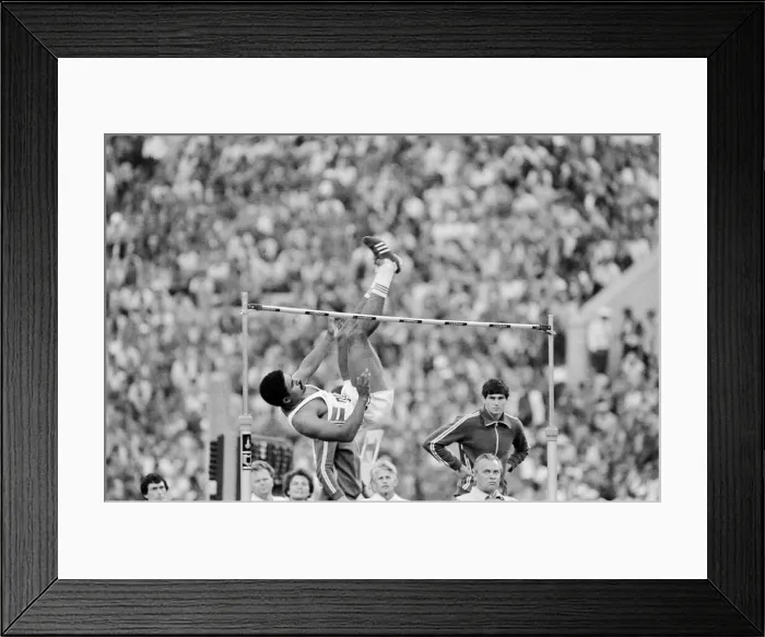Framed Print : 1980 Olympic Games at the Central Lenin Stadium in Moscow, Soviet Union Framed Print : 1980 Olympic Games at the Central Lenin Stadium in Moscow, Soviet Union