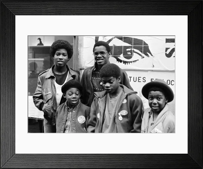 Framed Print : Musical Youth, British Jamaican pop / reggae group, 8th October 1982 Framed Print : Musical Youth, British Jamaican pop / reggae group, 8th October 1982