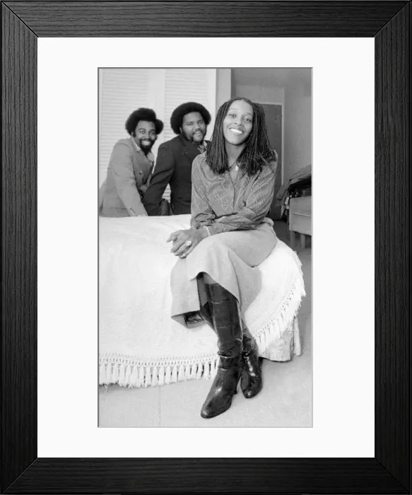 Framed Print : Rose Royce, Americn soul band, who are currently on tour in the UK, 28th September 1978 Framed Print : Rose Royce, Americn soul band, who are currently on tour in the UK, 28th September 1978