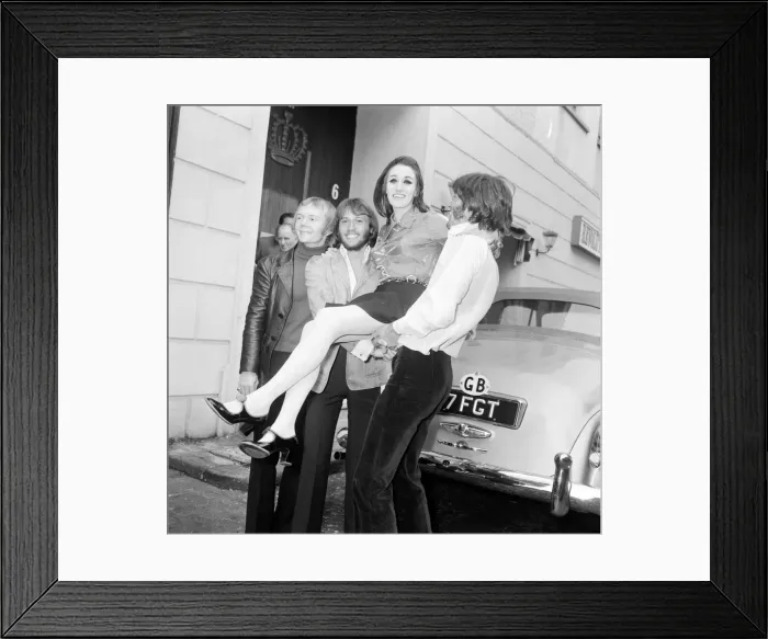 Framed Print : Lesley Gibb (21) sister of brothers Barry, Robin & Maurice Gibb of The Bee Gees Framed Print : Lesley Gibb (21) sister of brothers Barry, Robin & Maurice Gibb of The Bee Gees