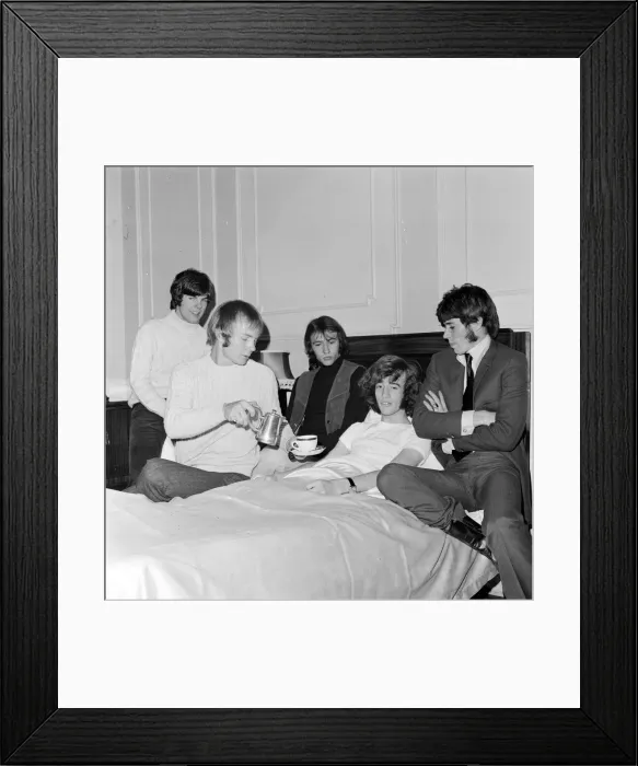 Framed Print : Robin Gibb (18), lead singer of chart topping pop group The Bee Gees at Regent Framed Print : Robin Gibb (18), lead singer of chart topping pop group The Bee Gees at Regent