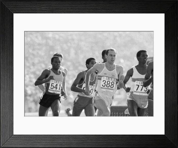Framed Print : 1984 Olympic Games in Los Angeles, USA. Great Britain