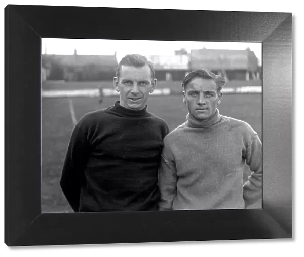 Brentford F. C. A. Douglas and W. Berry. 31st January 1931. DM6621D