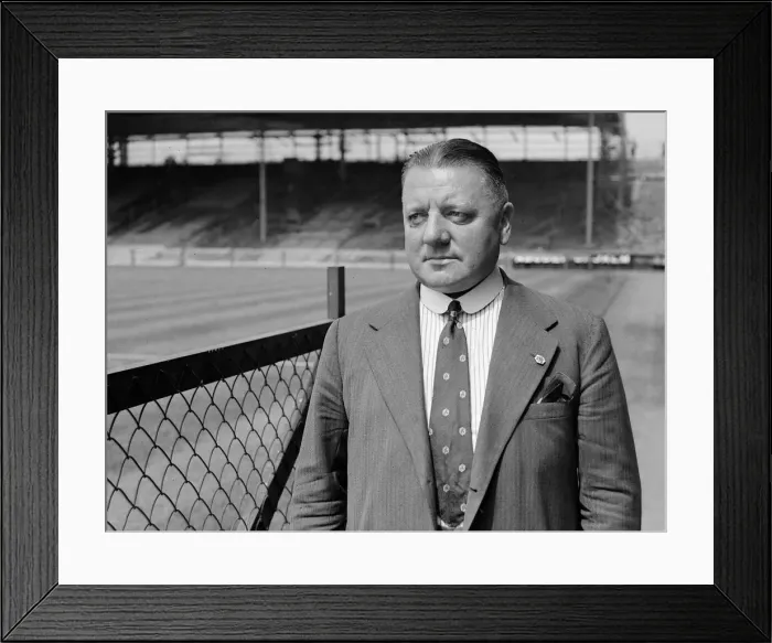 Framed Print : Mr George Allison, ex-arsenal manager. P170. Circa 1936 Framed Print : Mr George Allison, ex-arsenal manager. P170. Circa 1936