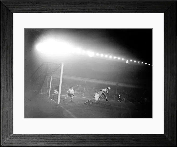 Framed Print : South African national football team seen here competing against Arsenal in a friendly Framed Print : South African national football team seen here competing against Arsenal in a friendly
