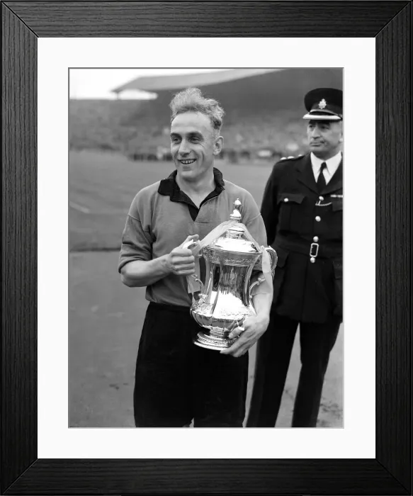 Framed Print : 1949 FA Cup Final at Wembley Stadium. Wolverhampton Wanderers 3 v Leicester City 1 Framed Print : 1949 FA Cup Final at Wembley Stadium. Wolverhampton Wanderers 3 v Leicester City 1