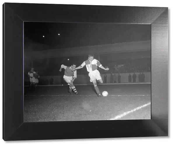 Action from the Arsenal v Wealdstone match held at Highbury. October 1953