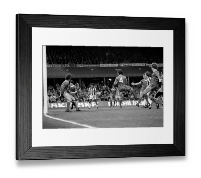 Framed Print : English League Division One match at The Hawthorns. West Bromwich Albion 0 v Liverpool 1