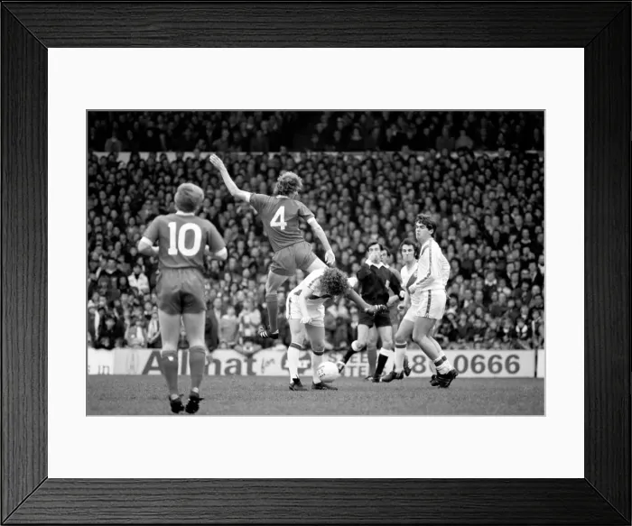 Framed Print : English Division 1 Football. Crystal Palace 0 v. Liverpool 0. April 1980 LF03-06-044
