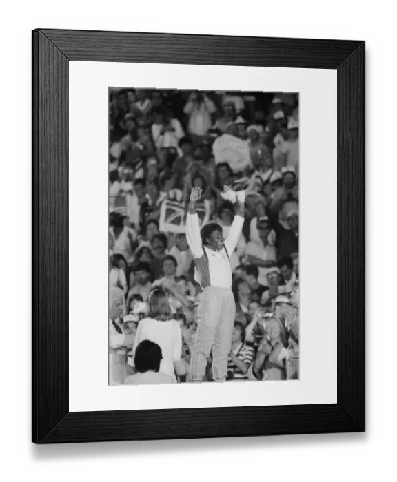 Framed Print : 1984 Olympic Games in Los Angeles, USA. Great Britain