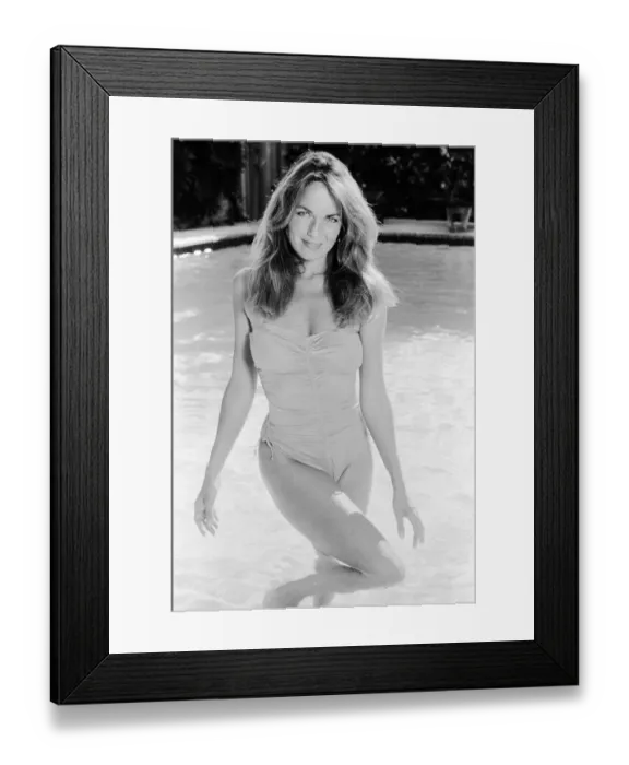 Framed Print : Catherine Bach (27) actress who stars as Daisy Duke in tv series The Dukes of Hazard Framed Print : Catherine Bach (27) actress who stars as Daisy Duke in tv series The Dukes of Hazard