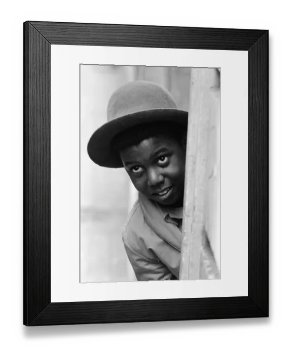 Framed Print : Kelvin Grant (11) singer with Musical Youth, a British Jamaican pop / reggae group Framed Print : Kelvin Grant (11) singer with Musical Youth, a British Jamaican pop / reggae group