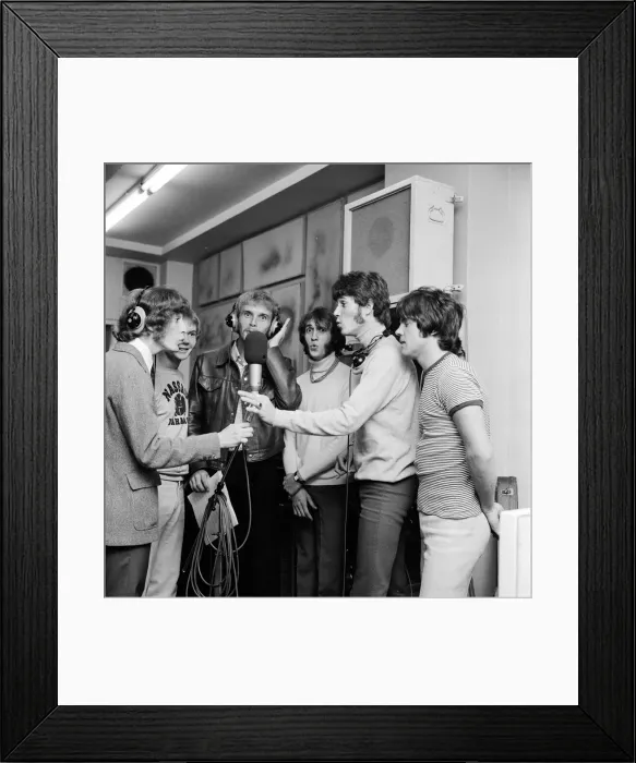 Framed Print : Ray Moore (21) Coca Cola salesman from South Africa & Wimbledon Quarter Finalist 1968