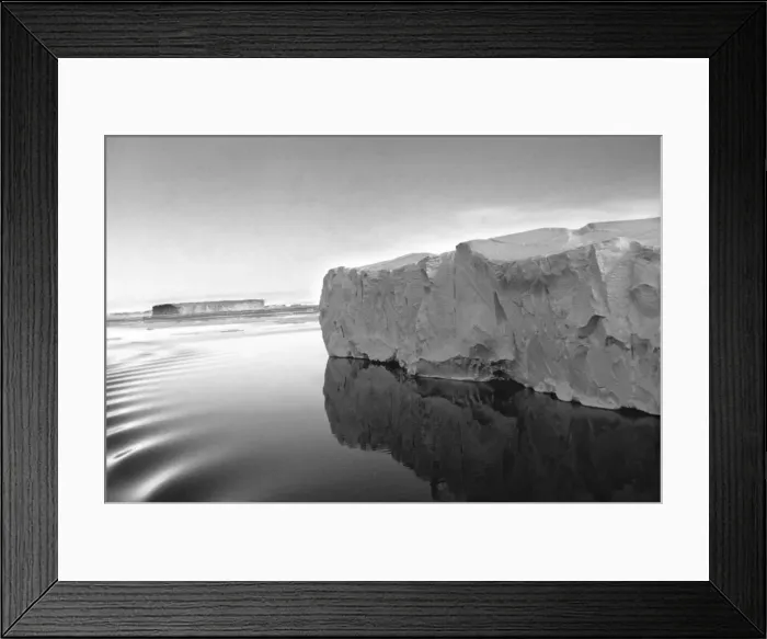 Framed Print : Antarctica Iceberg in the ocean cold ice snow freezing 1950s Framed Print : Antarctica Iceberg in the ocean cold ice snow freezing 1950s