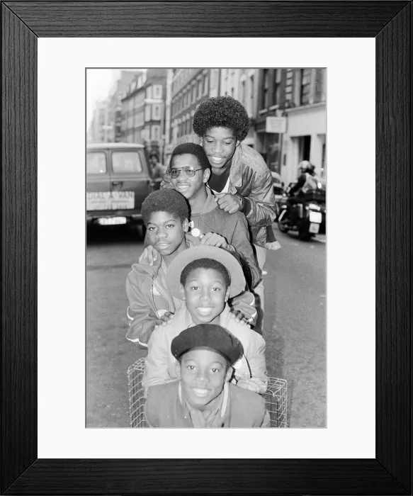 Framed Print : Musical Youth, British Jamaican pop / reggae group, 8th October 1982 Framed Print : Musical Youth, British Jamaican pop / reggae group, 8th October 1982