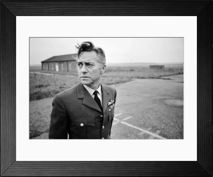 Framed Print : Richard Todd actor on location in Folkestone 7th November 1968 Framed Print : Richard Todd actor on location in Folkestone 7th November 1968