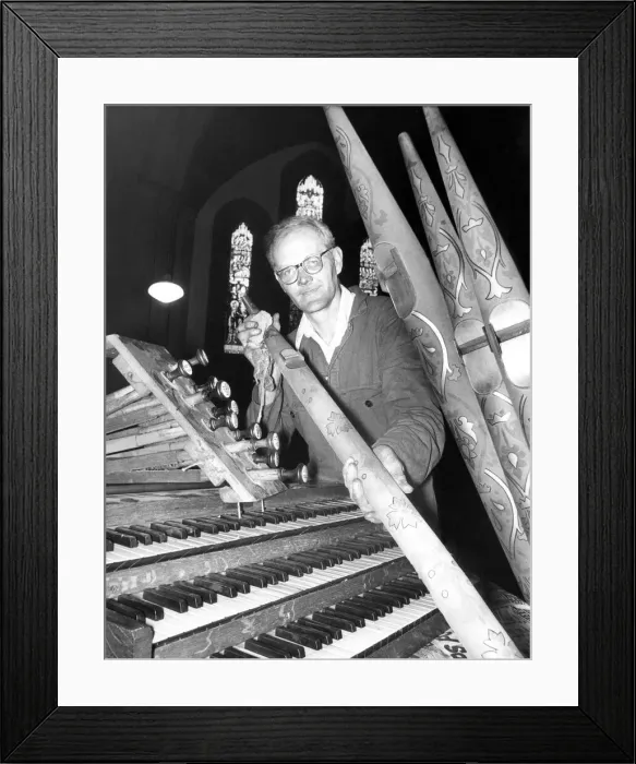 Framed Print : This 120 year old organ is bening dismantled from the Washington parish church of Holy Framed Print : This 120 year old organ is bening dismantled from the Washington parish church of Holy