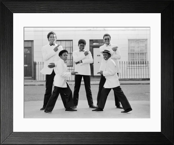 Framed Print : Musical Youth, British Jamaican pop / reggae group, who are currently recording the video Framed Print : Musical Youth, British Jamaican pop / reggae group, who are currently recording the video