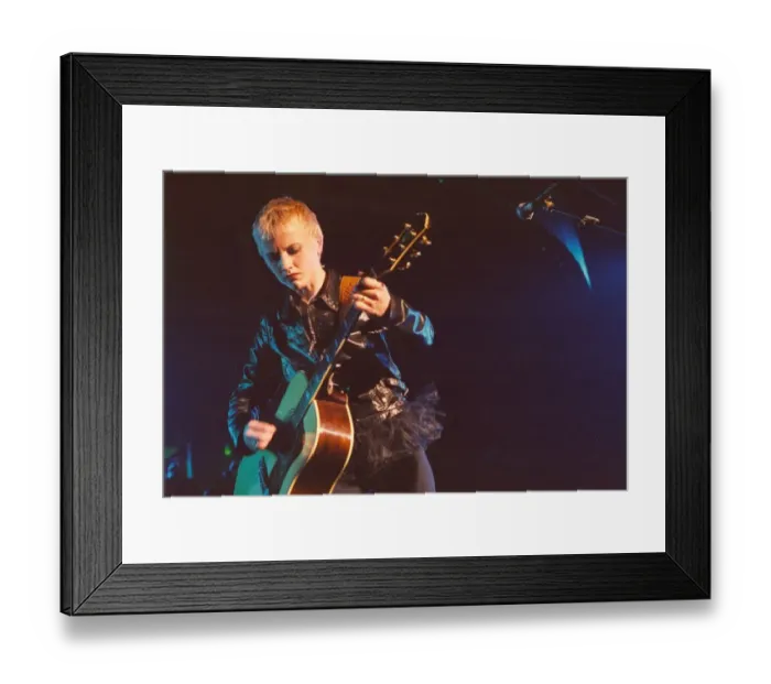 Framed Print : The Cranberries live in concert at the Mayfair in Newcastle 12 October 1994 - singer